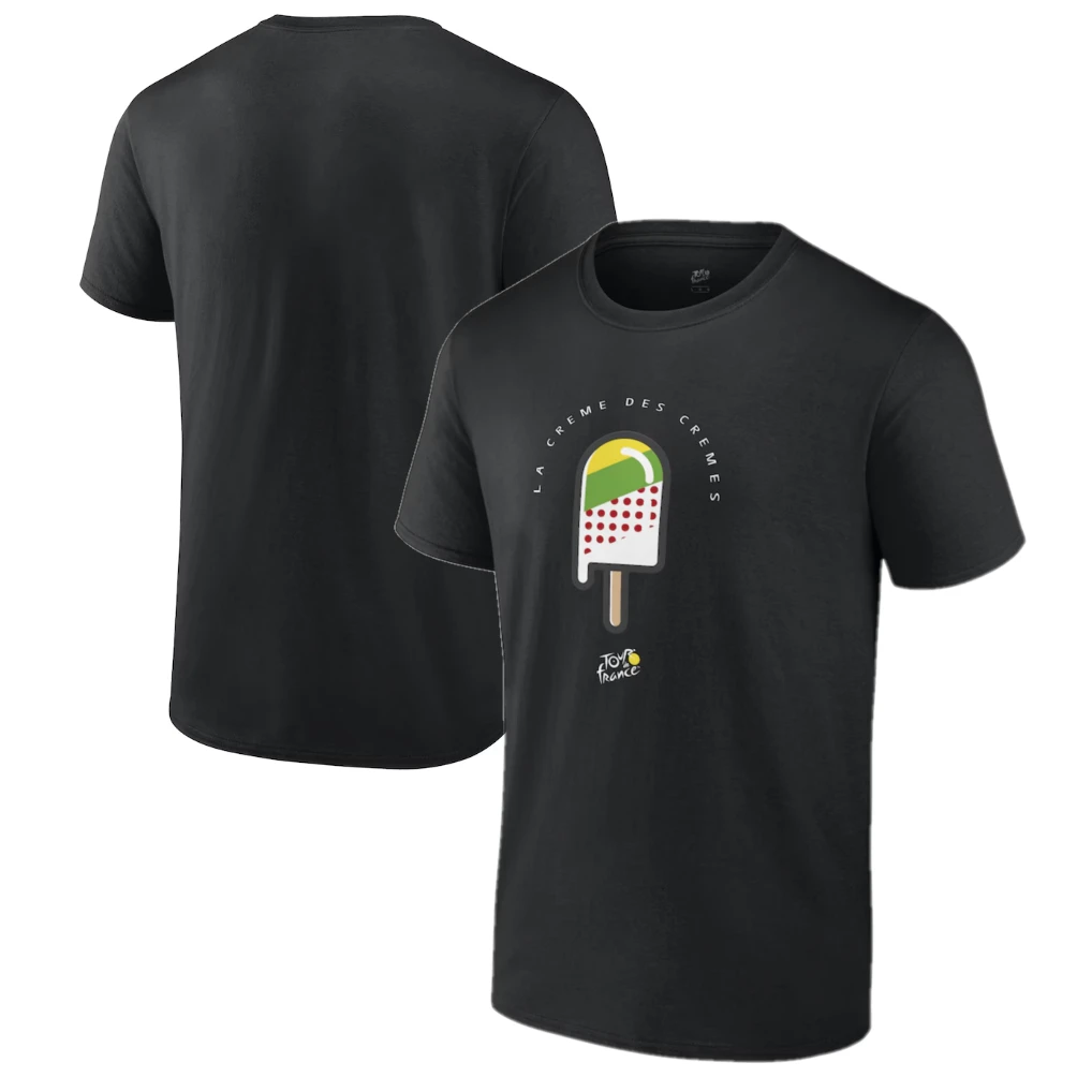 New Tour De France T-Shirt Men's Cycling Fanatics Top Graphic Printing High-end Luxury Unisex Style Both of Men and Women