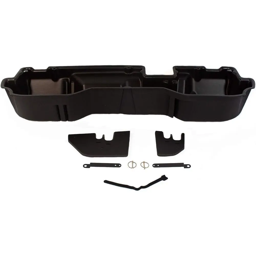 

Ящик для хранения под сиденьем 30104 для 1500 Quad Cab 2019-2026 гг. | Черный прочный органайзер | Простая установка | Бесшовная интеграция