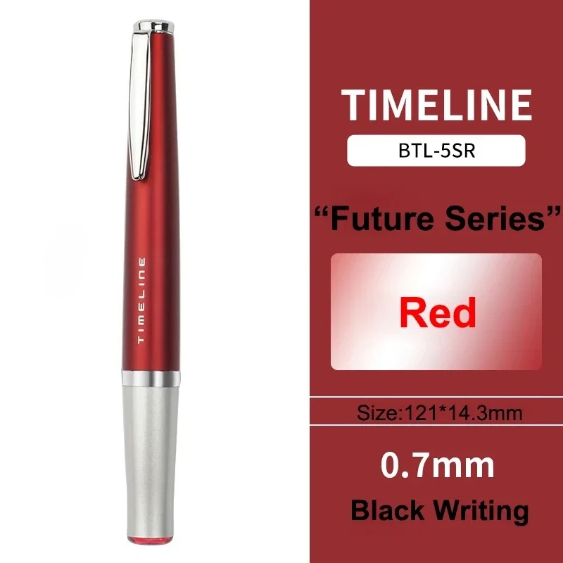 PILOT TimeLine Advanced Signature Kugelschreiber BTL-3/5SR Metallperlenstift 07 mm Future/Now Series Business Writing Schulbedarf