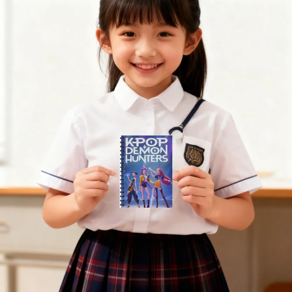 Huntrix Notebooks Kpop Demon Hunter Feestartikelen Demon Hunter K Pop Verjaardagscadeaus Kinderen Briefpapier Leveringen