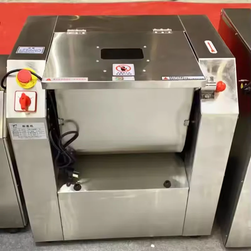 Impastatrice commerciale di vendita calda 15 kg / h l Impastatrice 1500 W 220 V Secchio in acciaio inossidabile Impastatrice per farina
