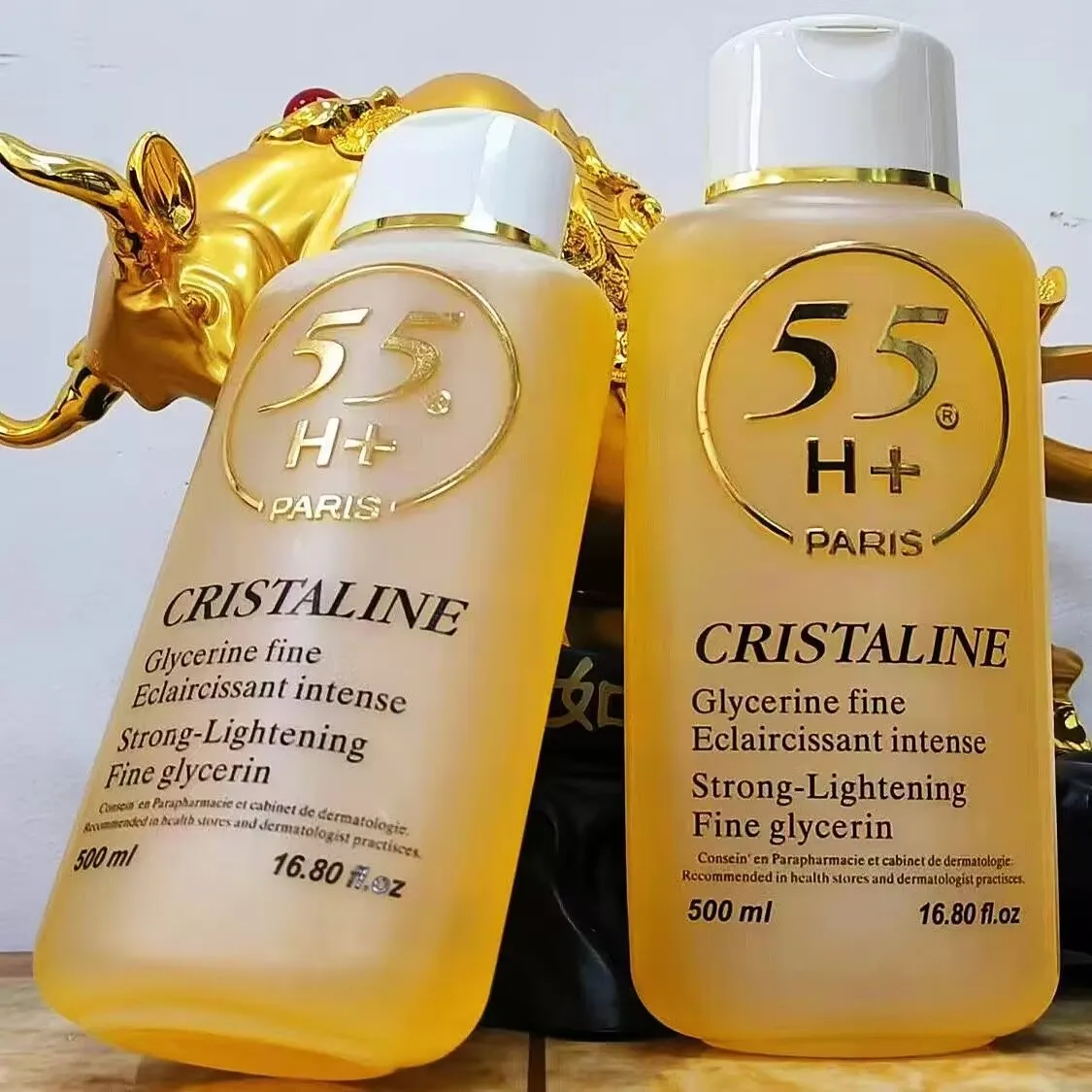 55H+ Paris laboratoire pharmaplus CRISTALINE 500ML