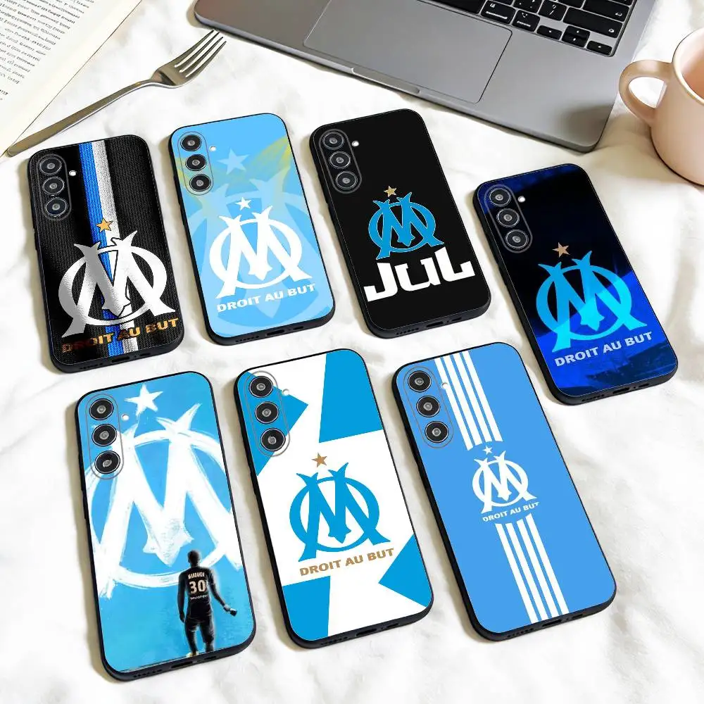 O-Olympique D-De M-Marseille   phone Case For Samsung Galaxy A73,A72,A71,A70,A53,A52,A51,Others Soft Black Shell
