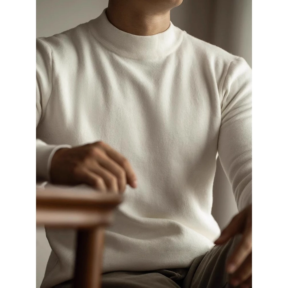 

Очень большой трикотаж 300 Pou Mid-Ne, теплый повседневный свитер для мужчин и женщин, осенне-зимний свитер из полиэфирного волокна