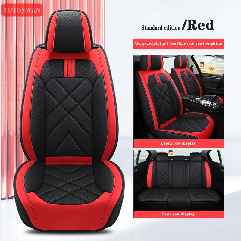 

YOTONWAN High-Quality Universal Car Seat Cover For Nissan Sylphy Tiida Teana Tuda Ariya Qashqai Qijun Car Accessories Protector