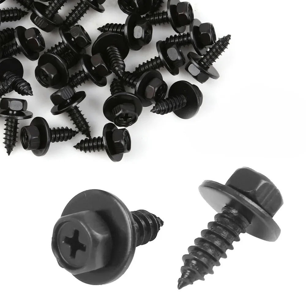 30 Pcs Bolt Retainer Fender Liner Under Cover Screw For Toyota 90159 60498 Wheel Arch Screw Retainer Fastener Clips