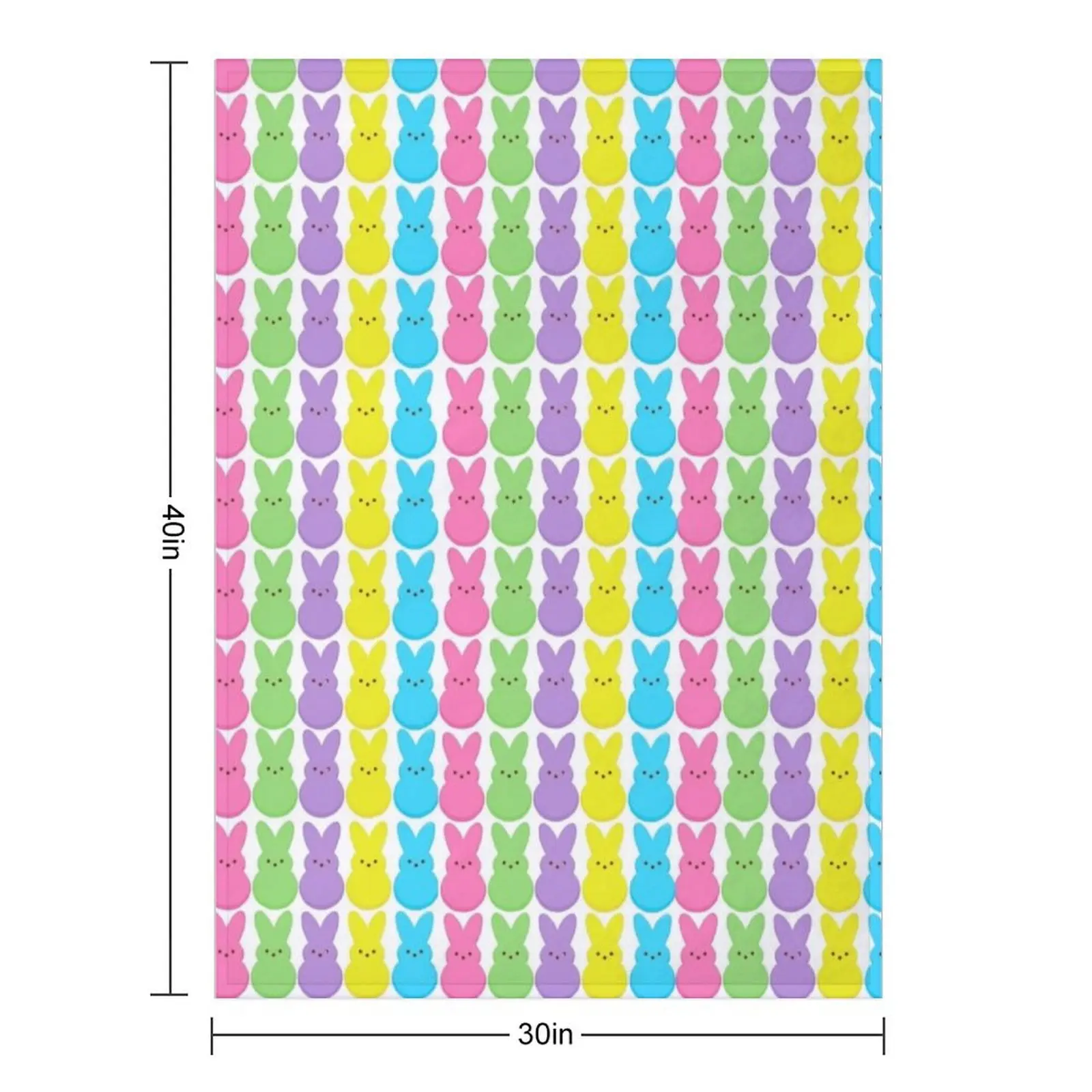 زقزقة عيد الفصح، معلقة مع زقزقتي 2021 رمي بطانية أسرة شتوية ناعمة منقوشة ريتروس للأريكة بطانيات رقيقة #3