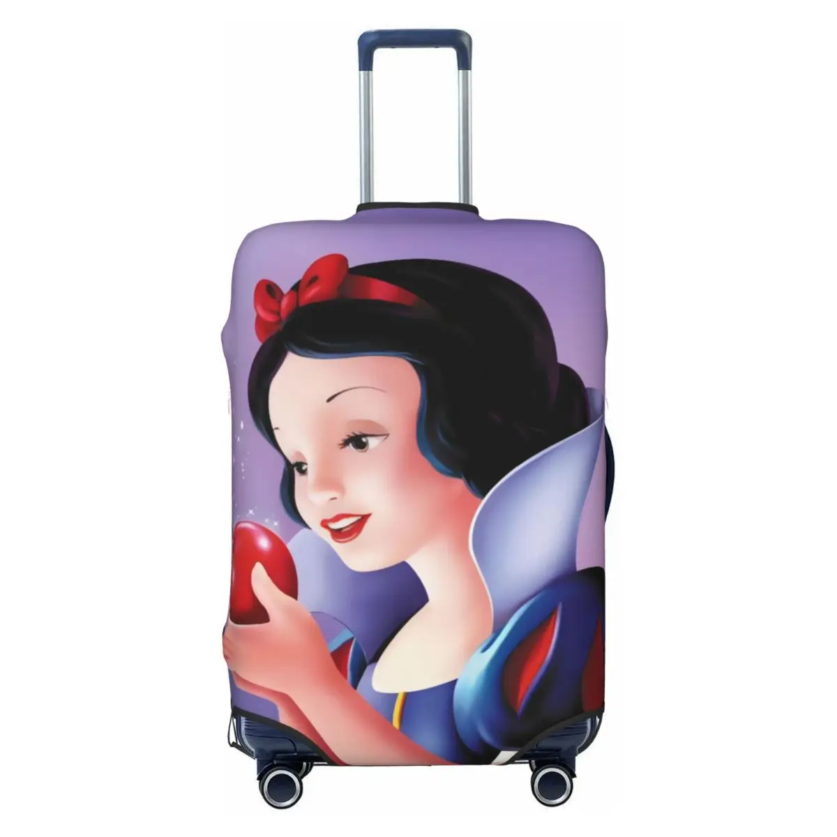 

Custom Snows Whites Comic Manga Luggage Cover Protector Cute Cartoons Travel Suitcase Covers for 18-32 Inch
