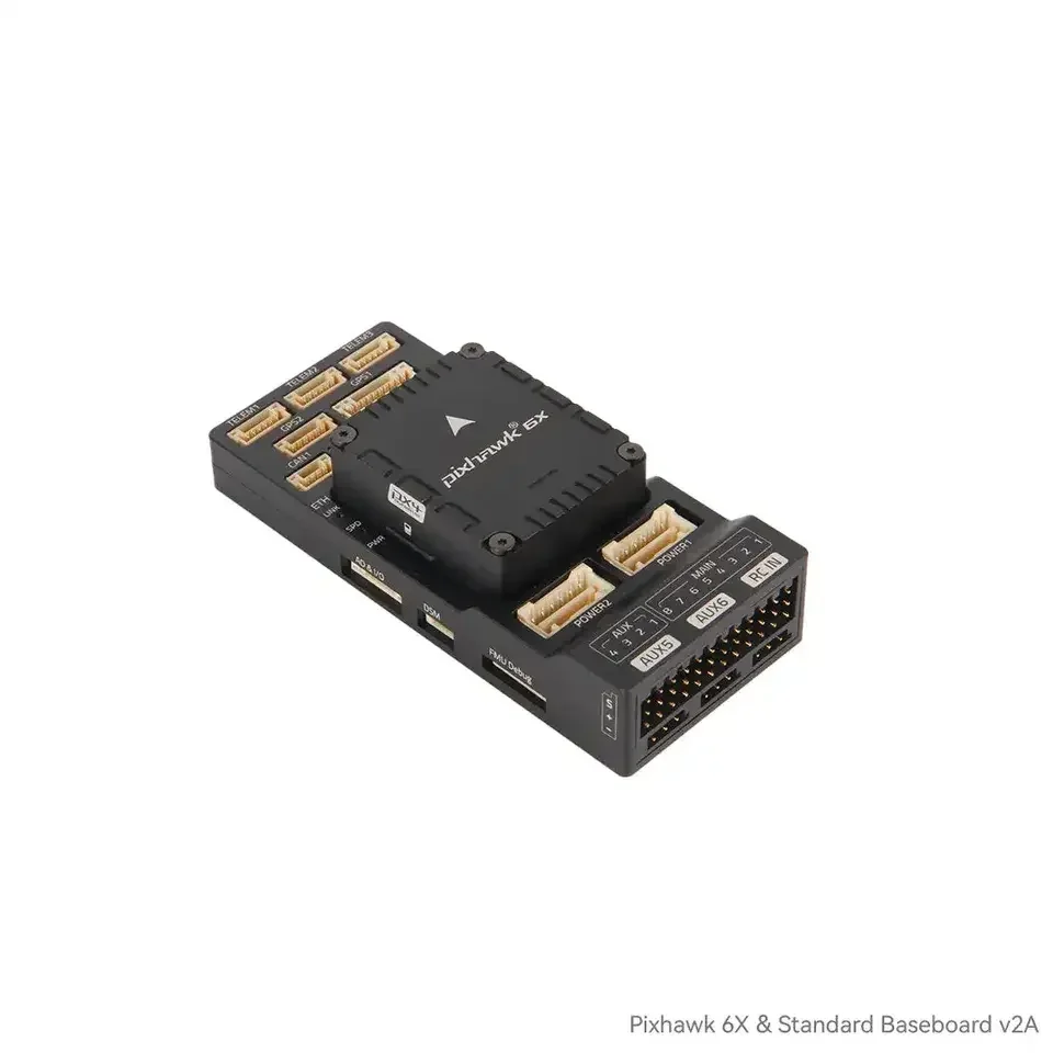HolyBro Pixhawk 6X Flight Controller (ICM-45686) Standard Set / Mini Set with M9N / M10 GPS Module for RC Multirotor Airplane