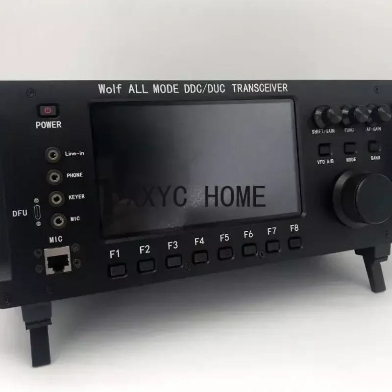 20W 0-750MHz Wolf Full Mode DDC/DUC Transceiver Mobile Radio LF/HF/6M/VHF/UHF Transceiver, Suitable for UA3REO with WIFI