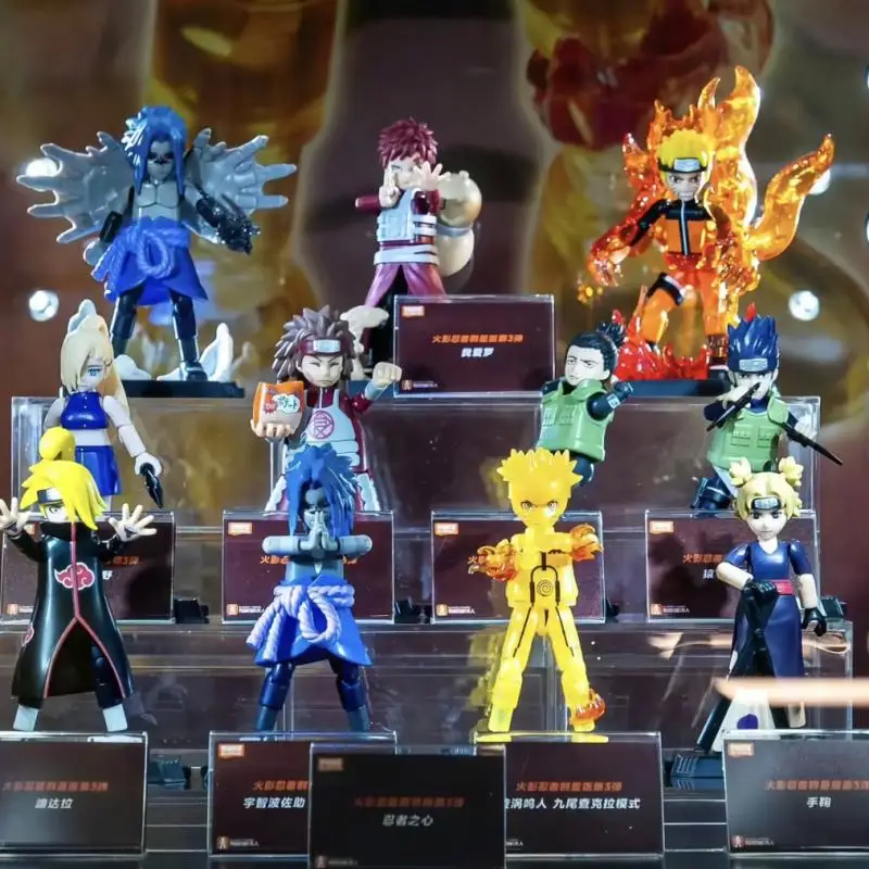 

Bruco Naruto Star Edition третья пуля 3-го поколения Узумаки Наруто скрытая глухая коробка игрушка-сюрприз подарок