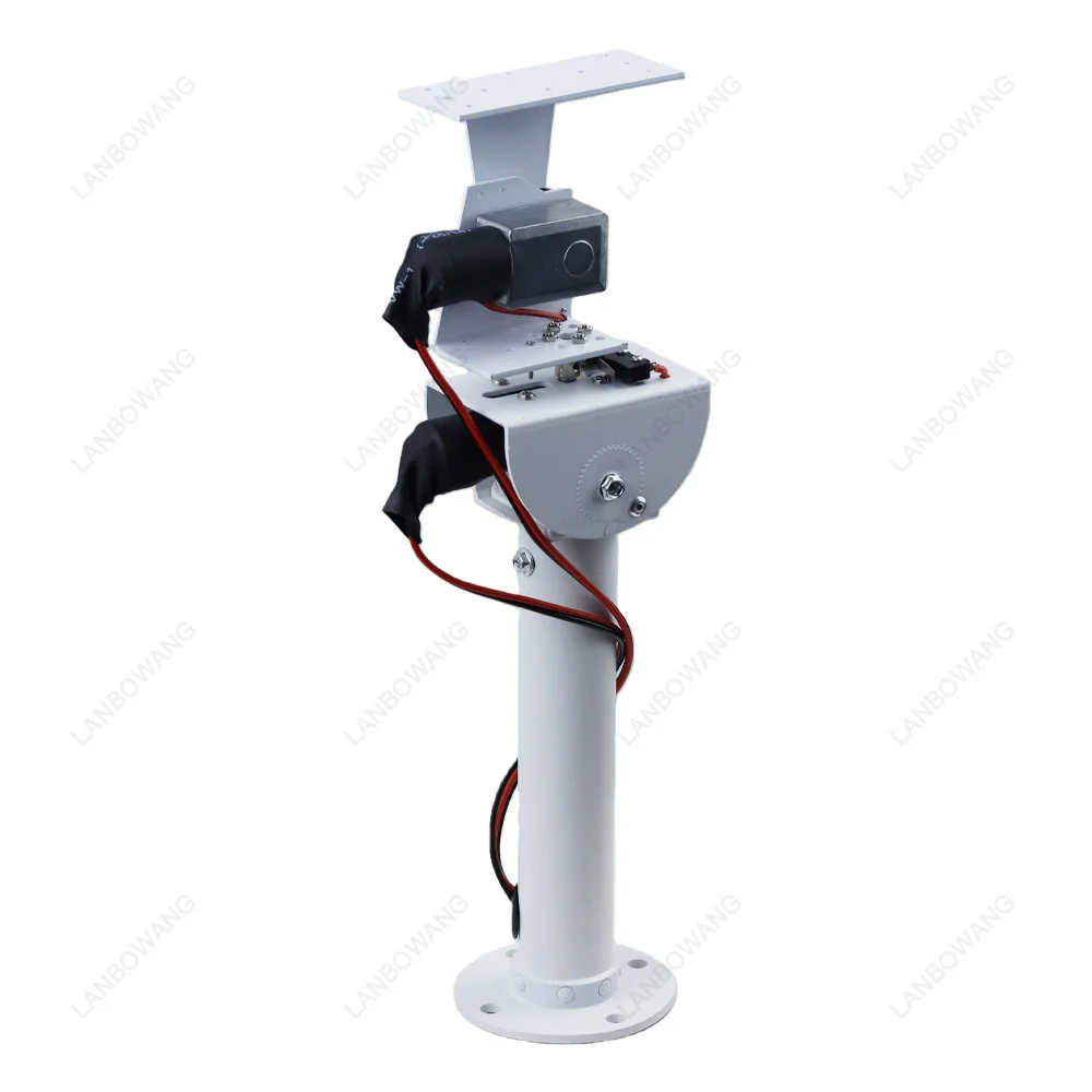DC Dual Axis PTZ for Solar Tracking, Heavy Duty All Metal High Torque Camera Mount for Robot