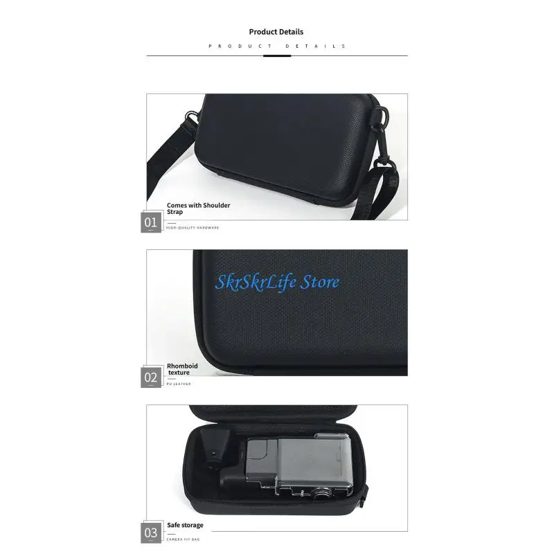 E65E Protective Camera Case For MiniEvo Cinema Waterproof Bag With Adjustable Strap