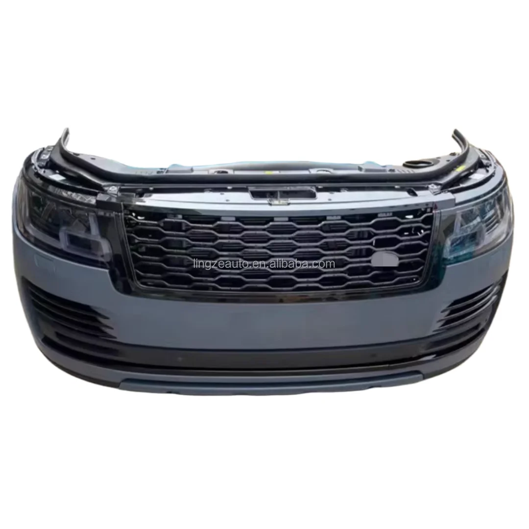

Fit for Range Rover Front Bumper 2018-2022 Land Rover L405 Car Bumpers Land Rover Grille Bumper L405 Hood Cover Direct Sales