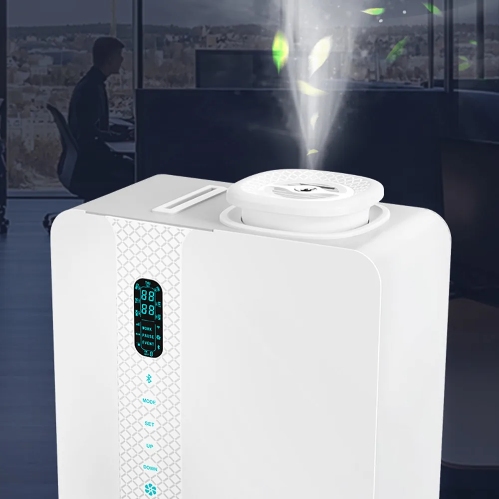 

2025 New Home Fragrance Aroma Diffuser 500m³ Perfume Air Freshener Water Free Essential Oil 200ML WIFI Bluetooth APP Machine