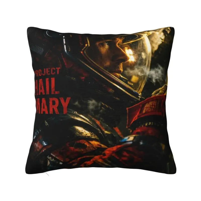 Custom Luxury 2026 New Rescue Plan Funny Projects Hail Mary Cushion Covers 40x40cm Soft Throw Pillow for Sofa Square Pillowcase