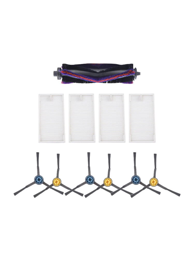 Kit de Pièces de Rechange pour Aspirateur Robot, Rouleau Principal, Brosse Latérale, Filtre pour M9, NERE10s, E10S, A8