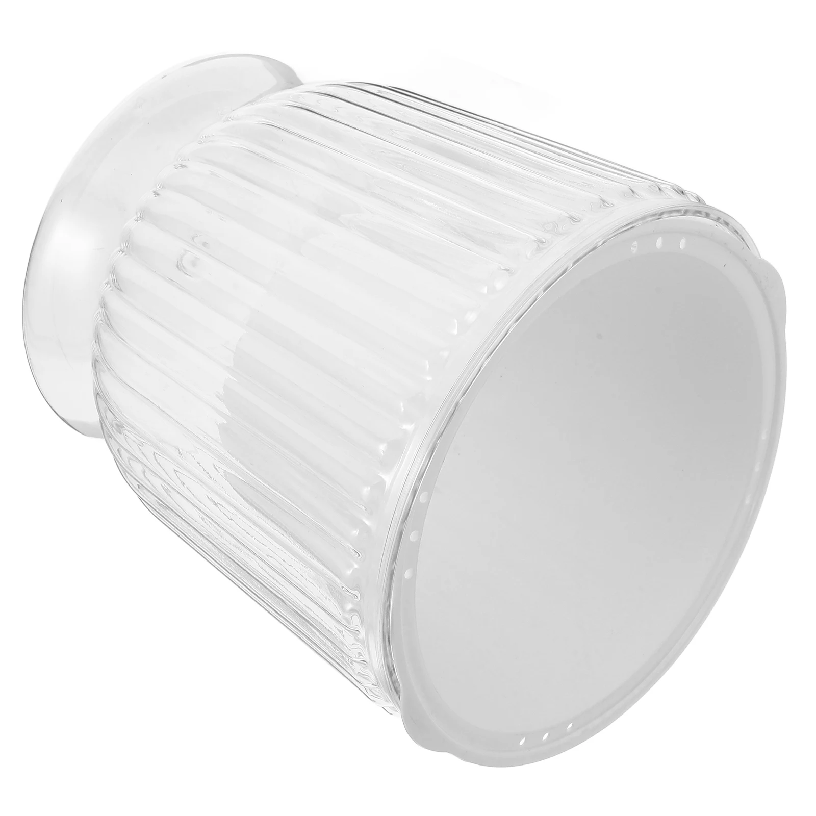 

Hydroponic Vase Self Watering Pots Clear Planters Indoor Plants Wide Mouth Stable Base Faux Glass Planter Soil Hydroponic