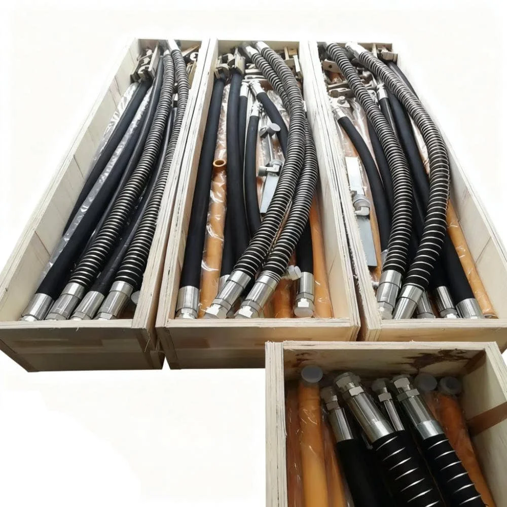 Kit di Tubazioni per Martello Demolitore R215-7 R150-9 R130VS R350LC-9V R385LC-9T R225 R385 R110 R350 per Installazione Accessori