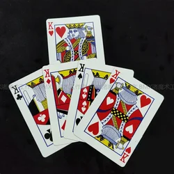 King's Back Behind the King (Original Bycicle) Card Magic Tricks Magic Game Props Illusions Fun Magician Deck Close up Magia