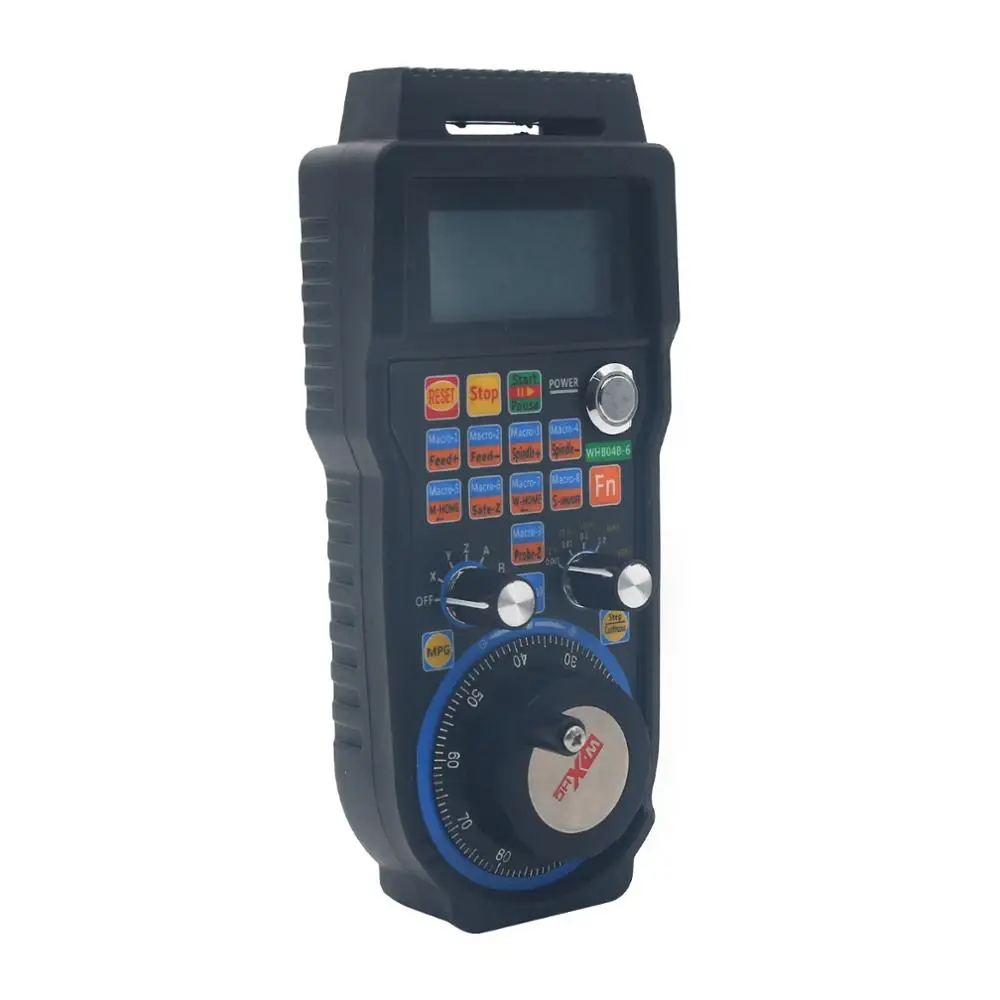 

CNC MACH3 Wireless Electronic Handwheel 6-Axis Manual Controller USB Handle MPG