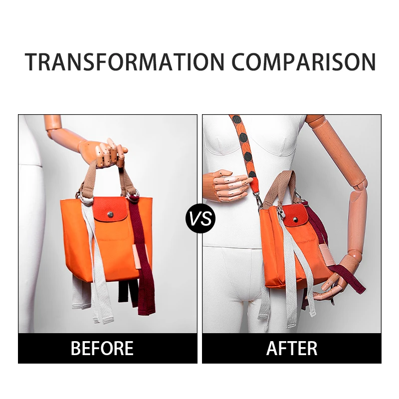 WUTA Bag Strap for Longchamp Replay 95cm Bag Belt Webbing Shoulder Messenger Transformation Crossbody Bag Accessories