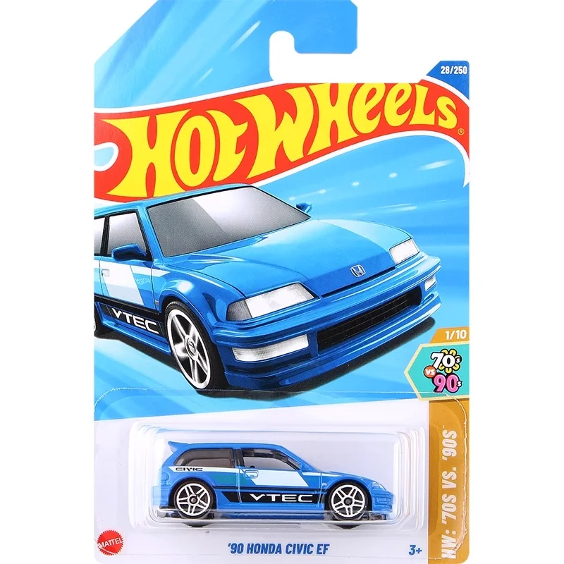 Hot Wheels 2025 línea principal serie 1/64 escala mundial conjunto de coches básicos-Mario Proton Saga Ford Mustang Mazda MX-5 Miata juguete para regalo