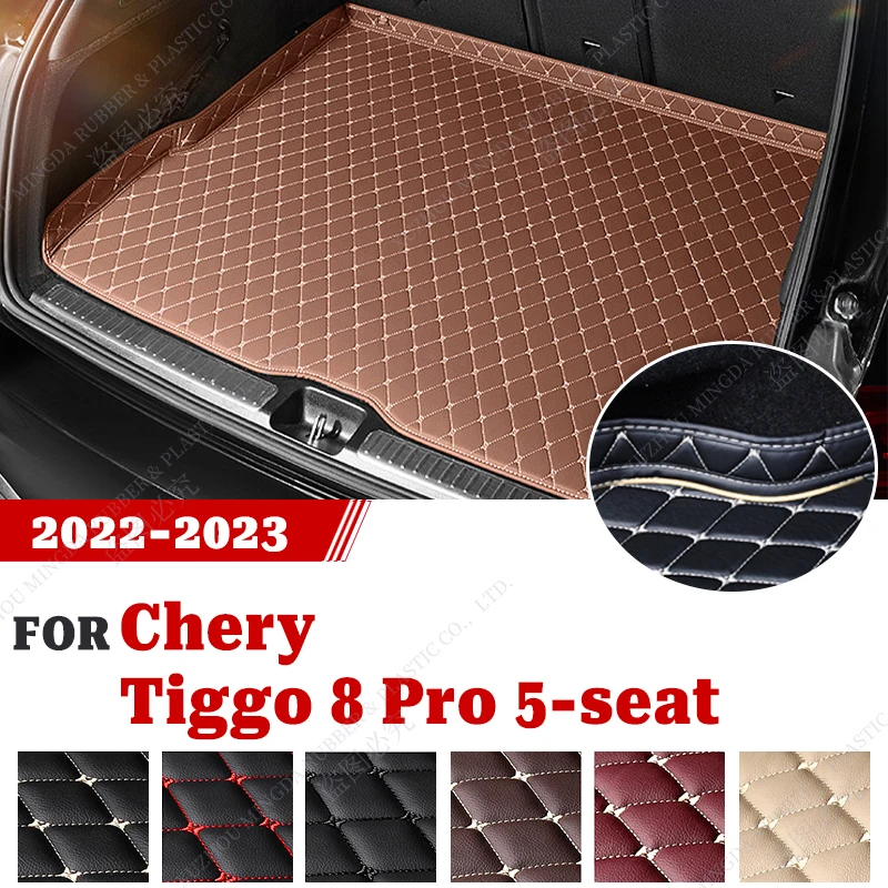 

Car Trunk Mat For Chery Tiggo 8 Pro 5-Seat 2022 2023 Custom Car Accessories Auto Interior Decoration