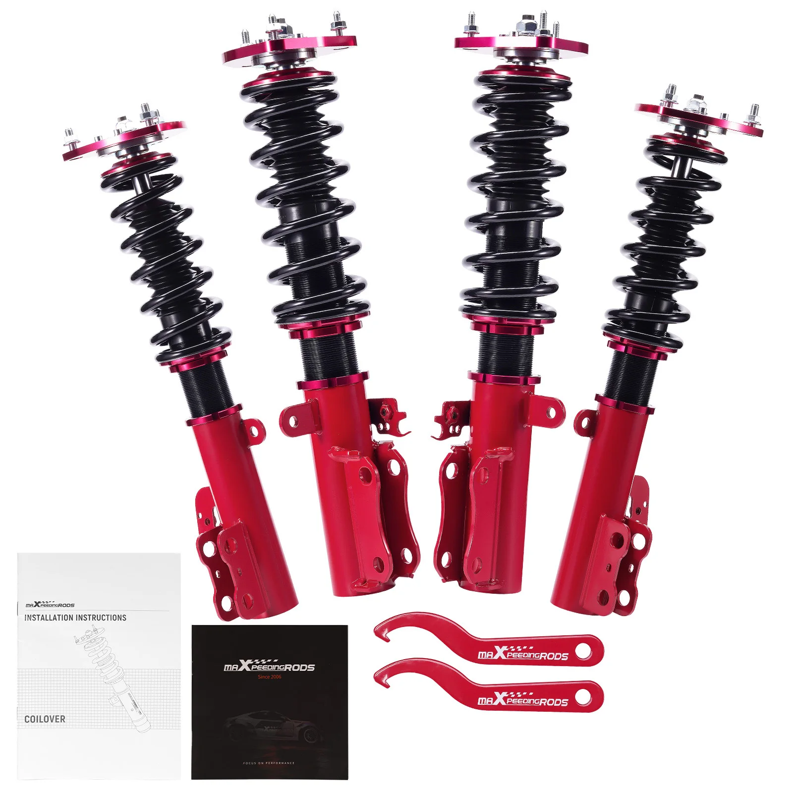 

Комплект койловеров MaXpeedingrods: амортизаторы, стойки, система занижения для Toyota Camry 2002-2006