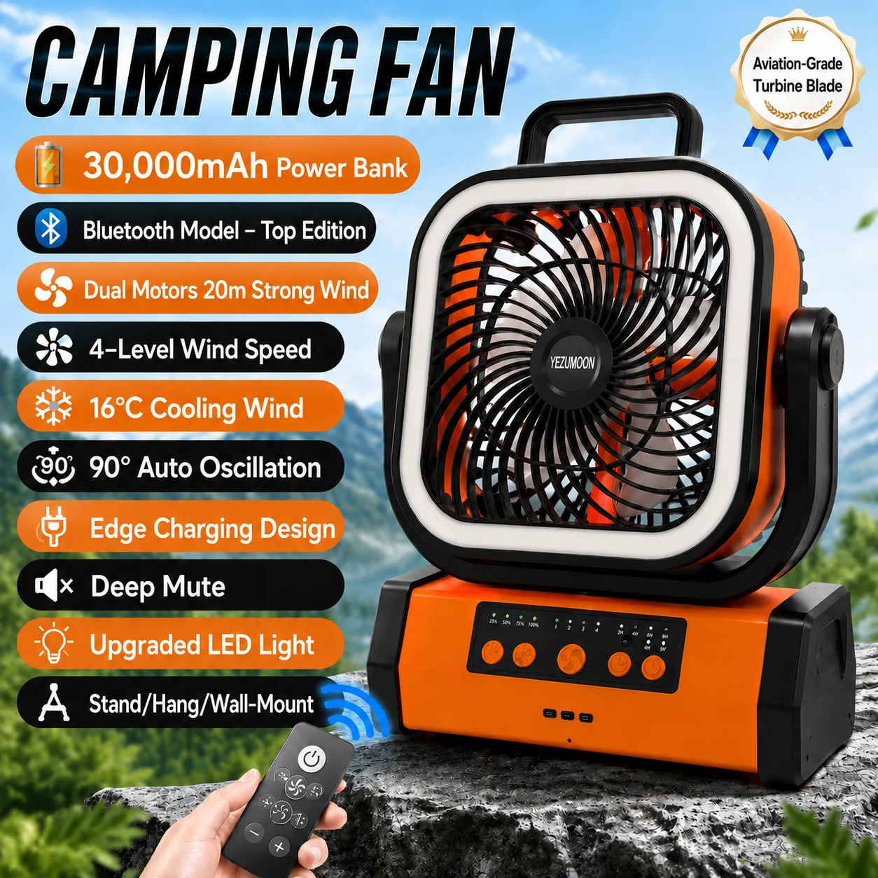 outdoor-camping-fan-with-ultra-long-battery-life-hangable-tent-light-auto-oscillation-portable-multifunctional-fan-for-campin
