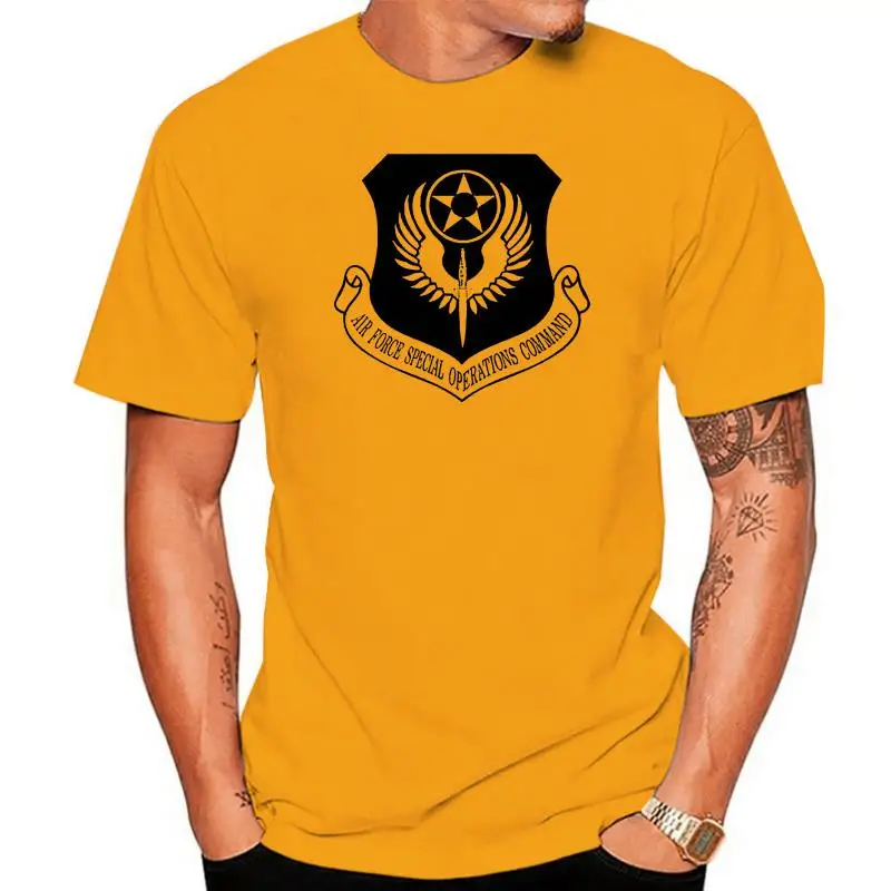 

Air Force Special Operations Cmd Subdued Veteran Patch T Shirt Mans Unique Cotton Short Sleeves O-neck Kawaii