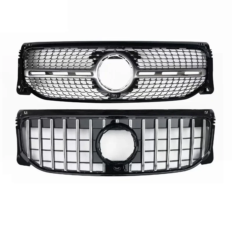 Front Grill Grille for Mercedes Benz GLB-CLASS X247 2020+  GTR style for Classic Auto Part