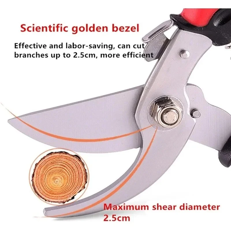 Multifunctional Pruning Shears SK5 Sharp Blade Garden Scissors | Home Fruit Tree & Potted Plant Branch Trimming Tool