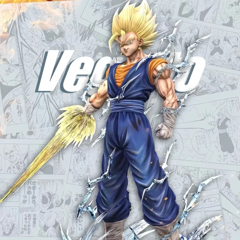 

30cm Dragon Ball Figurine Hb Vegetto Gk Action Figures Super Saiyan Anime Figure Collectible Statue Model Customized Toy Gift