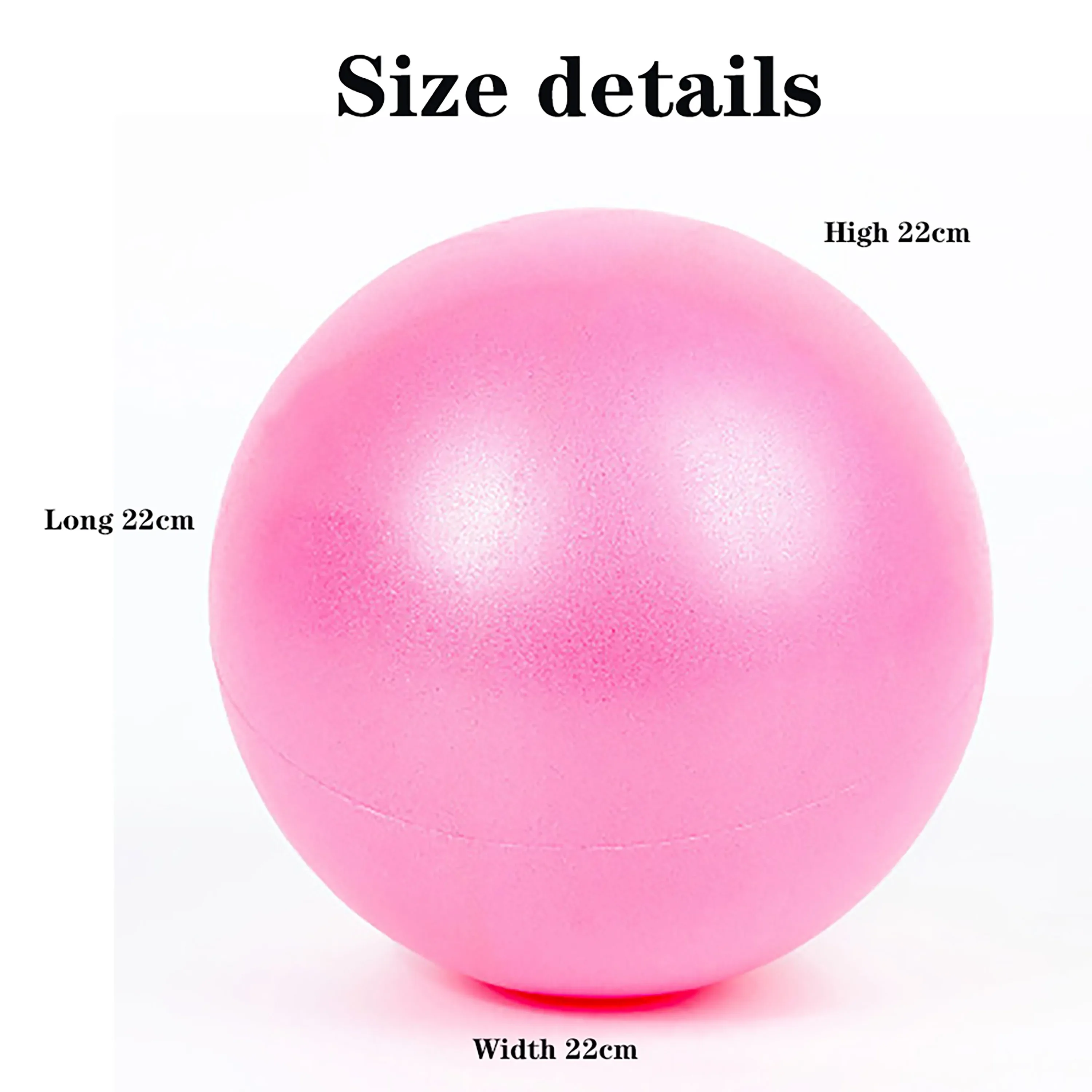 Pilates Mini Yoga Ball Butt Yoga BallFitness Ausrüstung Gymnastik Explosionsgeschützte Ball Bein Klemme Ball Elastische Ball