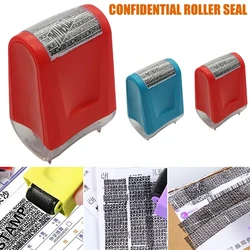 Roller Identity Theft Protection Stamp For ID Privacy Confidential Data Guard Rolling Stamps Reusable