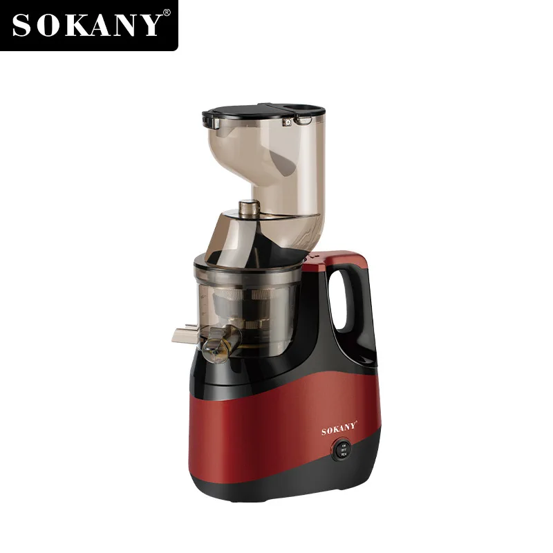 

SOKANY01005 Original Juice Machine Household Large Diameter Fruit and Vegetable Juicer Slag Juice Separation Slow Press