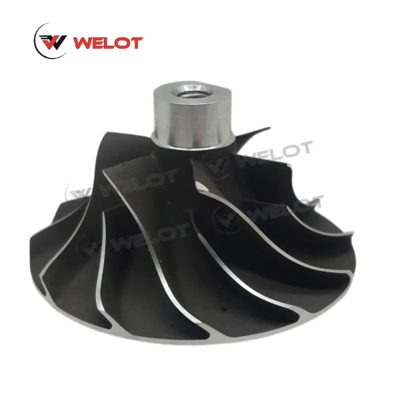 GT1238S Turbo Compressor Wheel 708837 454197 704487 708116 712290 724808 724961 727211 for Smart Fortwo 0.7 45Kw 61HP M160-1