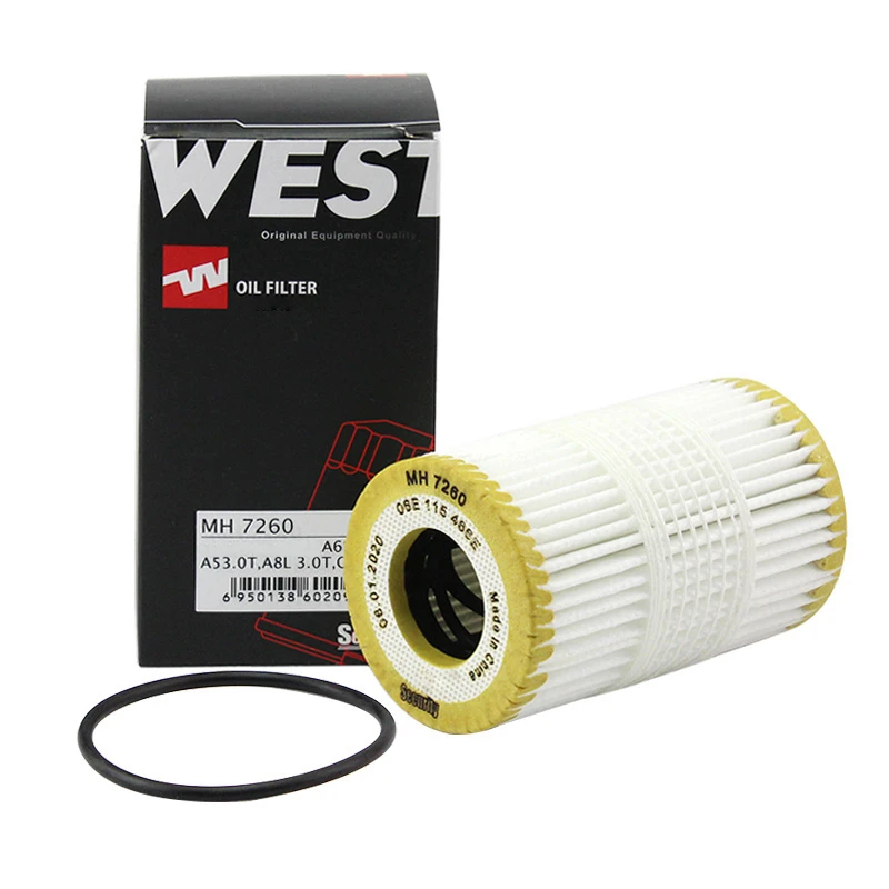 For AUDI A4 B8 Avant(8K2 8K5) A5 A6 C7(4GH 4GJ 4G5 4GD) A7 Sportback A8 D4 Q7(4MB 4MG) WESTGUARD Oil Filter MH7260 06E115466B