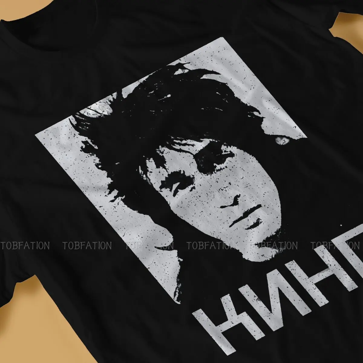 Faded 80s Style Design Style TShirt Viktor Tsoi Kino Russian Singer Comfortable New Design Graphic T Shirt Stuff Hot Sale