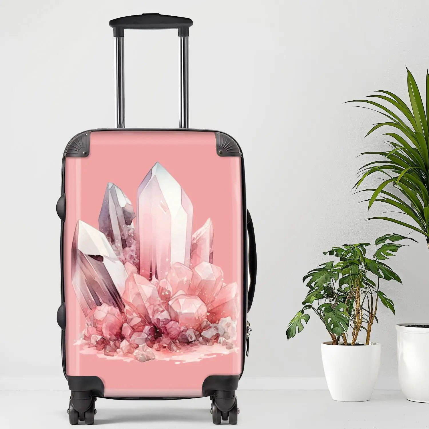 

Crystal8 Luggage, 20/24/28 Inch Luggage, Carry-On, Custom Luggage, Luggage Set, Suitcase, Travel, Vacation, Cabin Suitcase, Cust