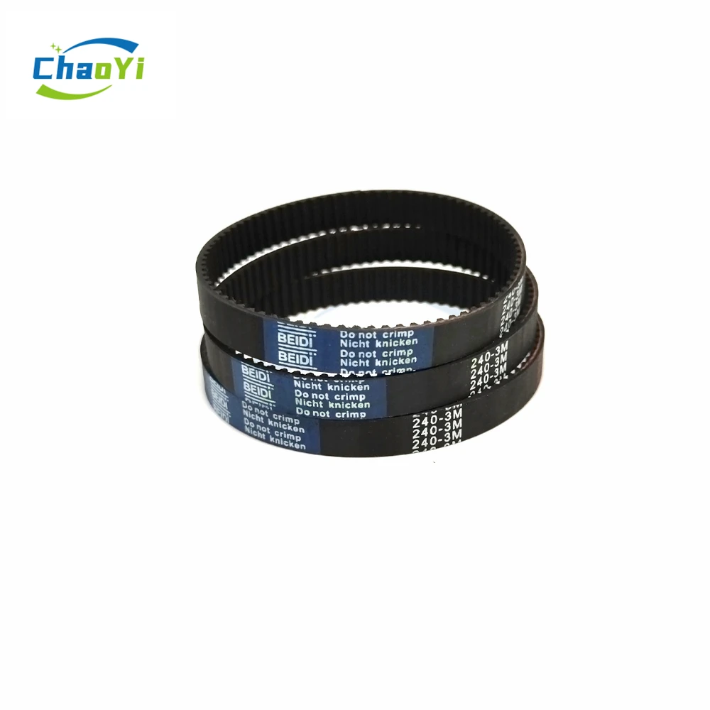 HTD 3M Closed Loop Rubber Timing Belt Length 135 138 141 144 147 150 153 156 159 162 165mm Width 6/10/15/20mm 3M-144 3M-159