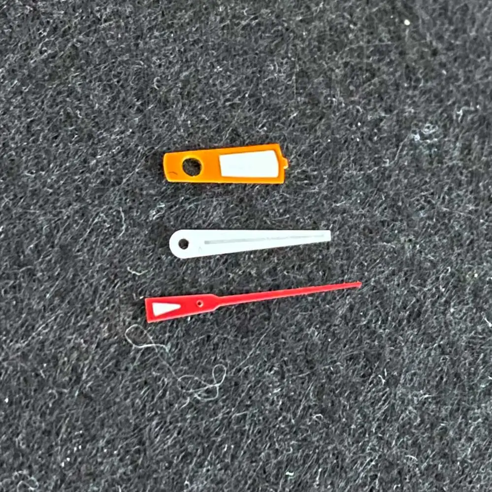 시계 핸드 포인터 바늘 키트, 일본 NH35, NH36, 4R36, 7S 무브먼트, 녹색 발광 시계 핸드 DIY 수리 부품