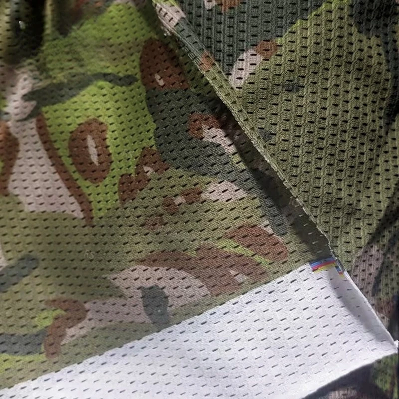 

120GSM легкая сетчатая камуфляжная ткань, удобная дышащая высокопрочная ткань AOR2 с Т-образным блоком для DIY, сумка для одежды, маска