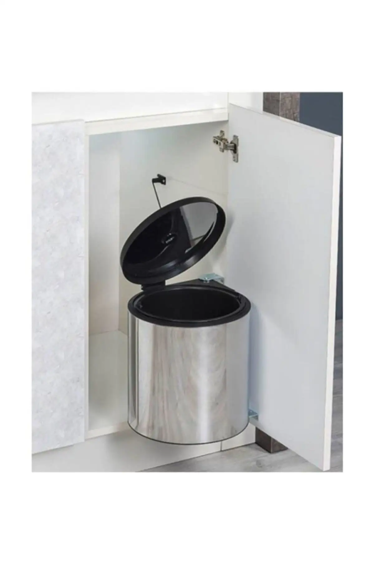 S-2251 Cabinet Interior Stainless Dustbin