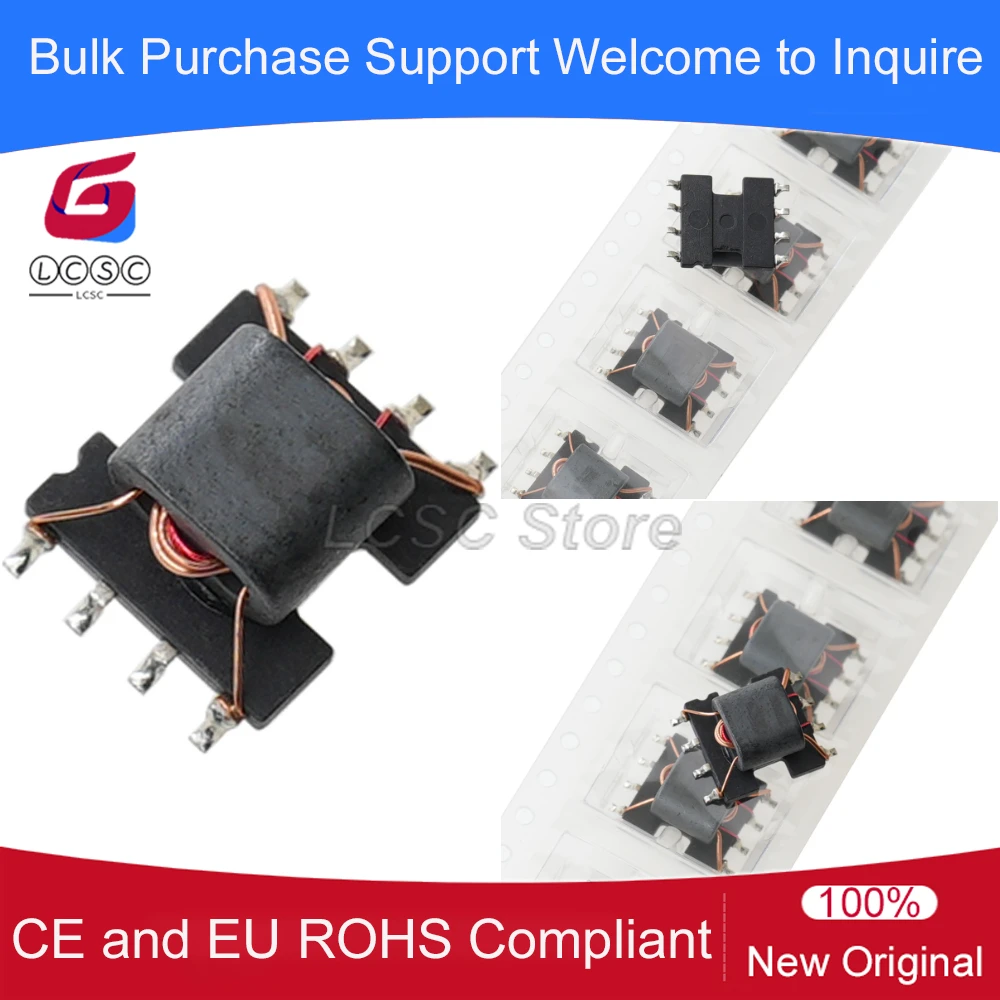 10pieces/Pack Power Carrier PLC Coupling Transformer Replace QCA6410 Ratio 1:4:3 2Mhz~30Mhz SMD 8-Pin Communication Filter