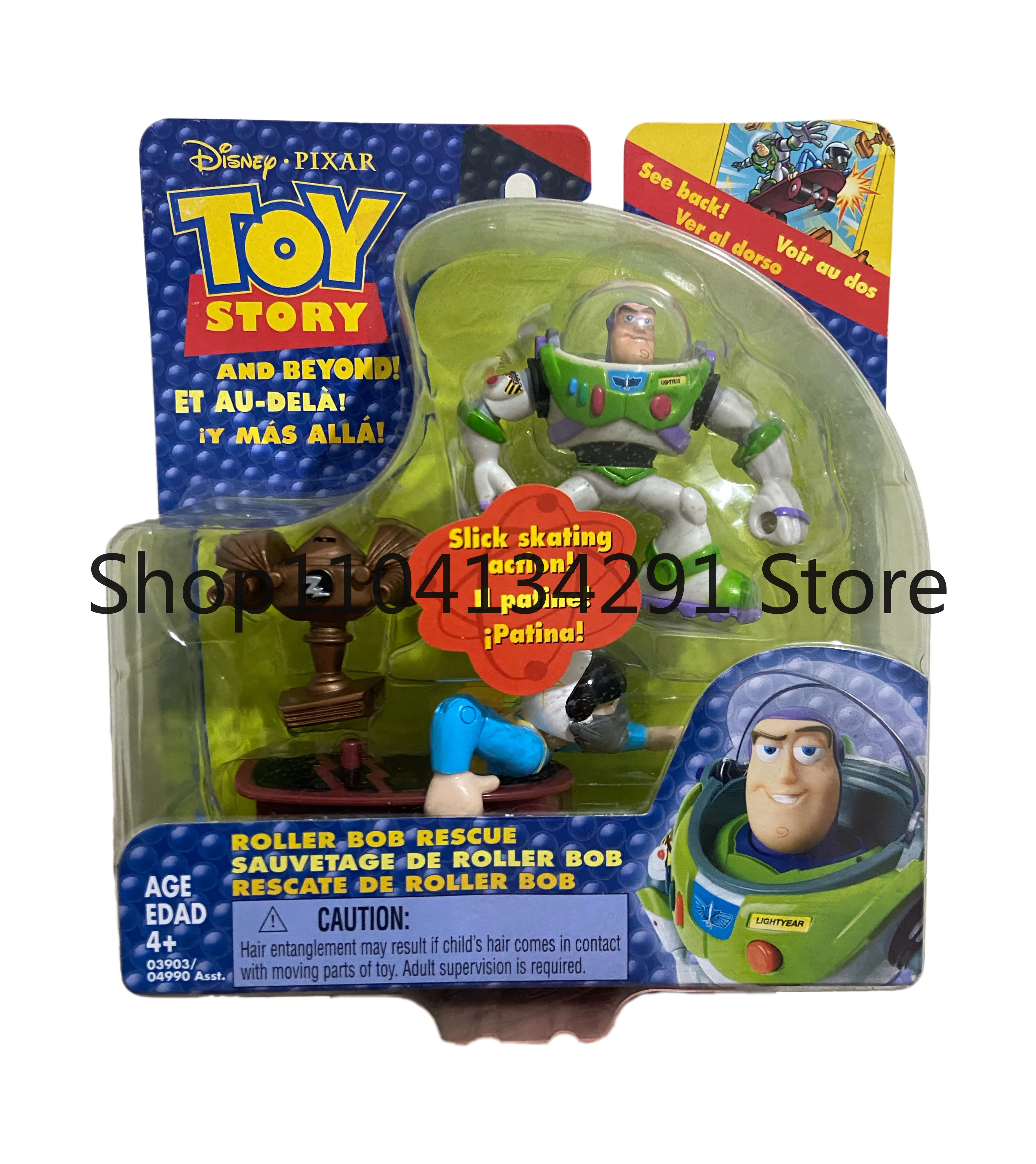 

Original Hasbro Toy Story Hanging Card Set Vintage Buzz Lightyear Set Action Figure Gift Set