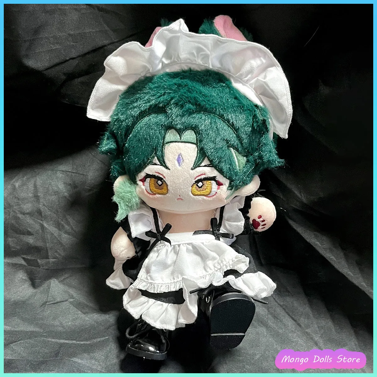

Stuffed 20cm Game Genshin Impact Xiao Kawaii Anime Figures Plush Cartoon Cosplay Dress Up Cotton Doll Toys Peluche for Children