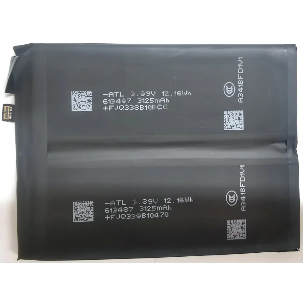 7.78V 3100mAh*2 Li3932T89P8h613487 Smartphone Batterij Compatibel met ZTE Nubia Red Magic 9 pro Hoge Capaciteit Vervanging