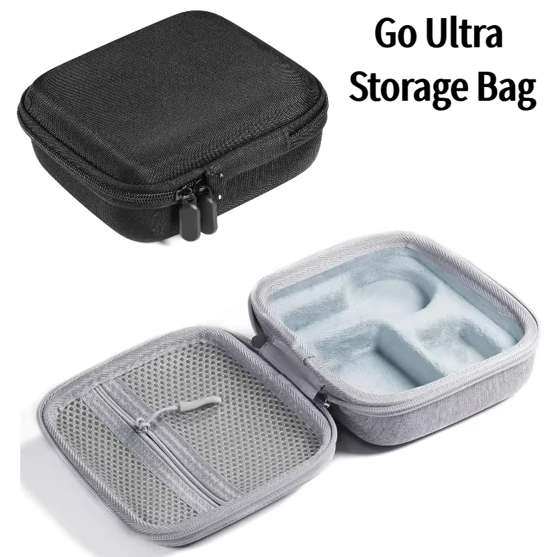 GO Ultra Action Camera Shockproof Storage Bag for Insta360 GO Ultra Scratch-Resistant Box Portable Protective Shell Carrying Bag